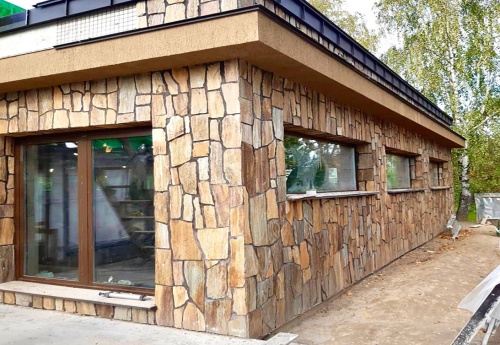 Плитняк кора дерева для фасада купить в Оханске