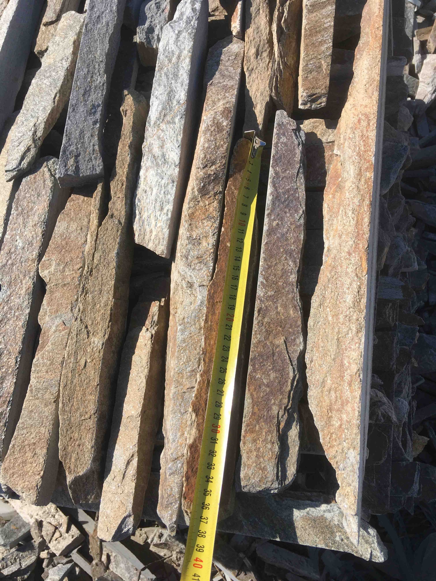 Горбушка златолит мультиколор для облицовки купить в Оханске