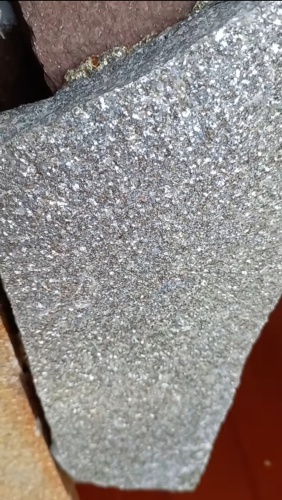 Плитняк златолит серебристый для цоколя, отмостки купить в Оханске