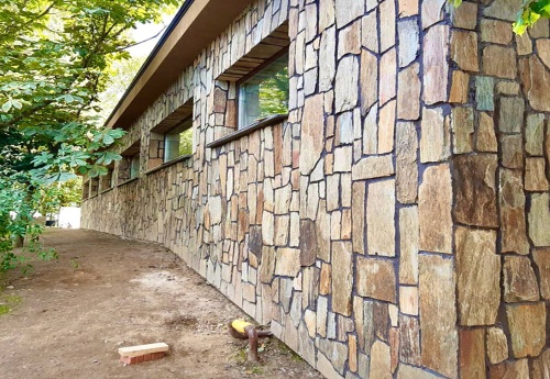 Плитняк кора дерева для цоколя, отмостки купить в Оханске