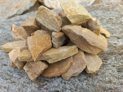 Златолит жёлтый декоративная каменная крошка купить в Оханске