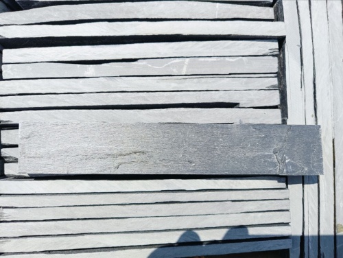 Плитка чёрная из натурального камня фасадная 30 см * 5 см, толщина 7 мм -30 мм купить в Оханске